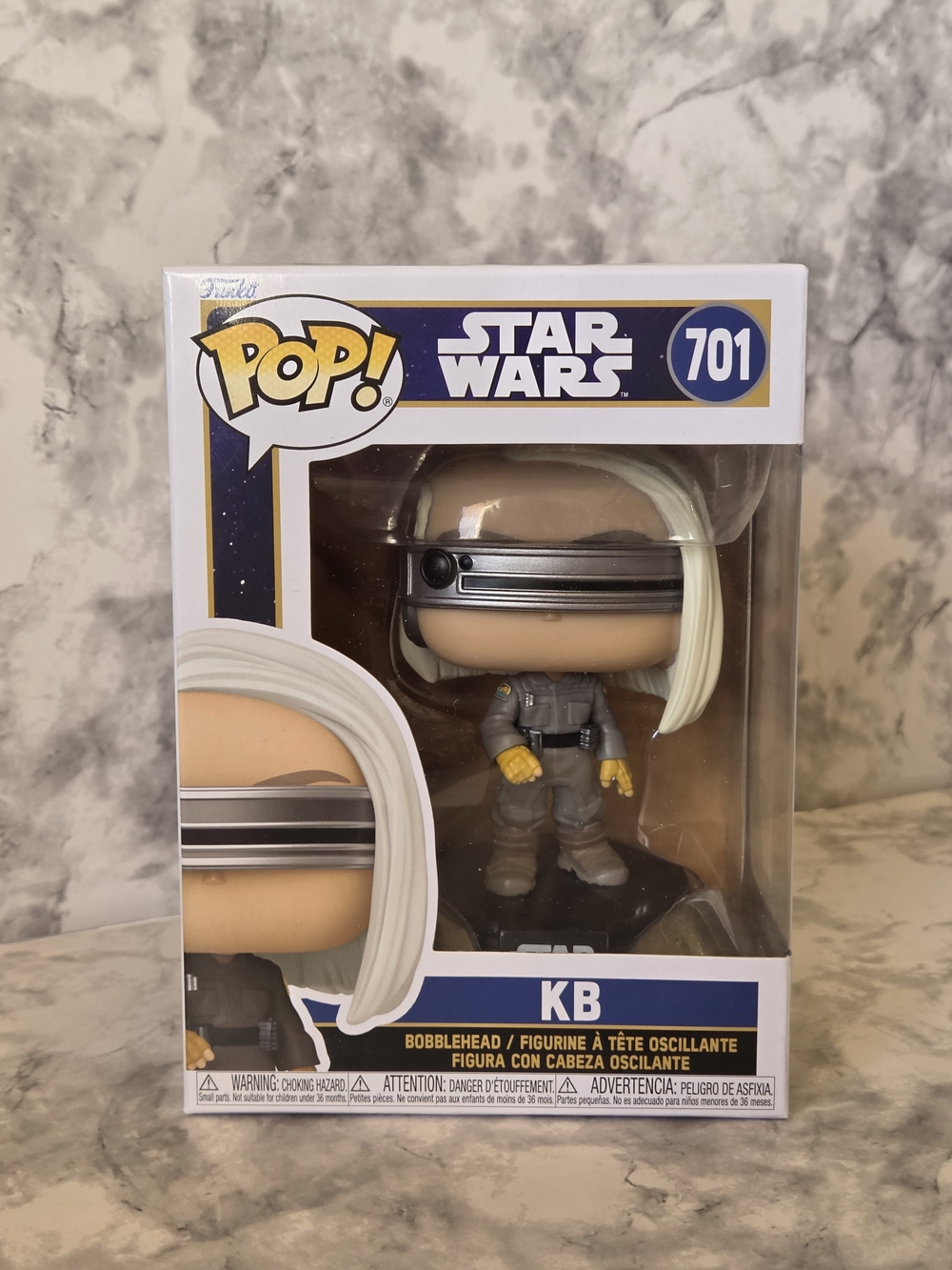 Funko Pop Star Wars Skelton Crew - KB Vinyl Figure 701 - Never Been Opened